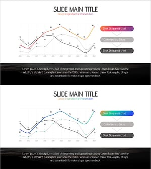 Curved Gradient Line Graph – Market and Competitor Analysis