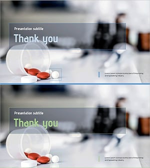 긍정적인 메디컬 템플릿 엔딩 커버 – 신뢰와 긍정의 인상