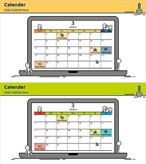 과목 추진일정 캘린더 – 사업 운영을 위한 효과적인 계획