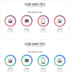 카메라 앱 구성내용 다이어그램 – 차별화된 비즈니스 소개