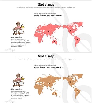 연주자 분포 글로벌 맵