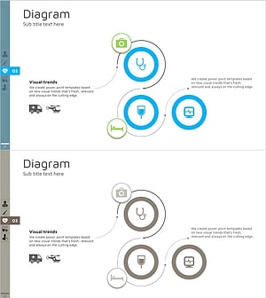 의료 업무 프로세스 연결 다이어그램 – 운영 계획을 시각화하다