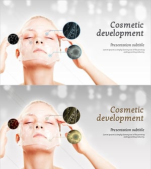 Cosmetic Development Template Cover – Expertise and Innovation
