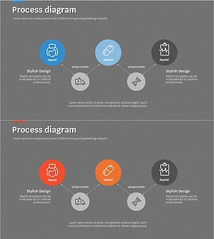 메디컬 픽토그램 다방향 다이어그램 – 효과적인 유통전략