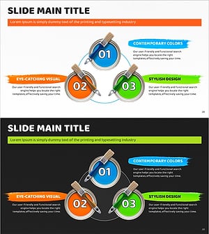페인트 3세트 다이어그램으로 사업 전략 체계화