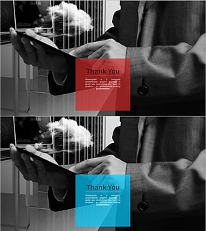 IT 프레젠테이션 엔딩표지