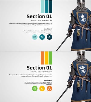 게임 소개 프레젠테이션 간지 – 비주얼 트렌드 담기