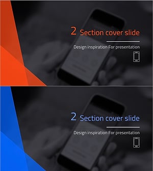 Smart Network Template Section Slide – Inspirational Visuals for Your Presentation