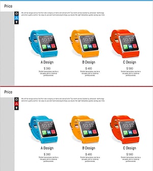 스마트워치 가격 비교 프레젠테이션