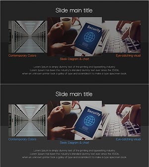 비즈니스 사업 개요 다이어그램 – 성공과 전략
