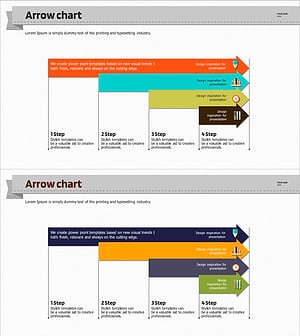 Arrow Pushing Progress Chart - Visualizing Business Strategy