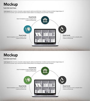 3가지 핵심 기능 다이어그램 – 사업 전략과 비전