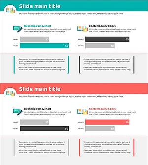학업별 달성도 그래프 가로형 – 시장 및 경쟁사 분석