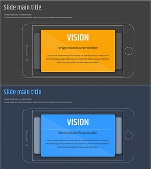 Business Vision Cell Phone Diagram – Clear Communication of Vision
