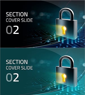 모바일 템플릿 간지 – 섹션 커버 슬라이드