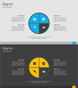 음향 서비스 구성 다이어그램 - 독창성과 효율성