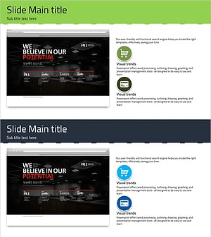 모바일 마켓 서비스 소개 PPT 슬라이드