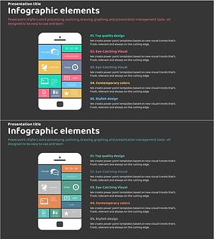 어플리케이션 서비스 내용 및 차별화 전략 – 인포그래픽 디자인