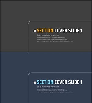 핀테크 템플릿 간지 – 혁신과 비전을 담은 슬라이드