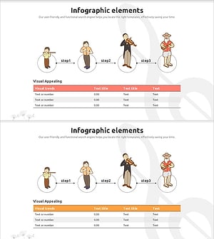 단계별 악기 연주 다이어그램 - 음악의 기초