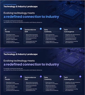 AI 및 산업 융합 기술 트렌드 요약 – 혁신과 산업의 재정의