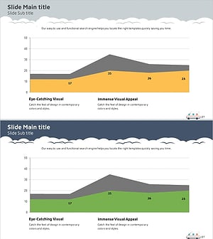 Competitor Analysis Area Graph – Effective Market Strategy Development