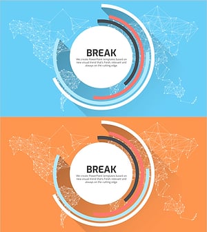 빅데이터 일러스트 템플릿 – 휴식시간