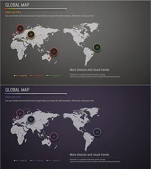 글로벌 네트워크 및 타겟 세계지도 – 시장 통찰력 전달