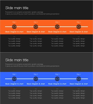 연결 다이어그램으로 단계별 사업 추진 계획 시각화