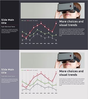 VR 사업 시장 분석 꺾은선 그래프 – 경쟁 우위와 트렌드 분석