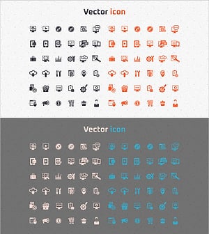 아이콘 디자인 템플릿 – 정보 전달의 현대적 접근