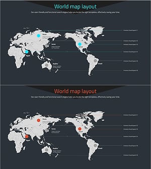 글로벌 네트워크 국가 지도 – 시장과 기회의 연결