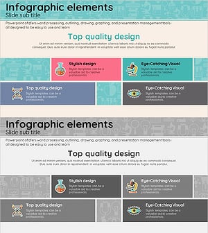 메디컬 서비스 구성내용 슬라이드 – 비주얼이 돋보이는 디자인