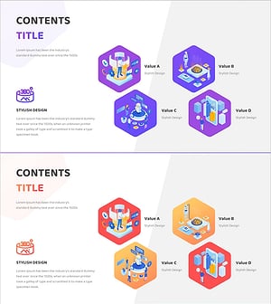 VR 서비스 영역 일러스트 다이어그램 – 미래의 서비스 비전