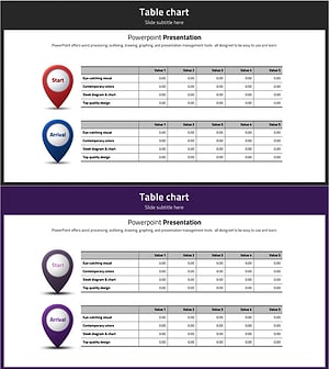 네비게이션 앱 매출 및 계산서 테이블 슬라이드