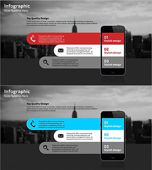IT 서비스 소개 슬라이드 – 차별화 전략 강조