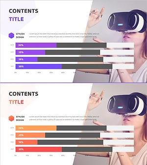 VR 시장 분석 막대그래프 – 경쟁 상황 이해
