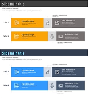 Horizontal Bar Chart Slide Highlighting Fintech Service Composition