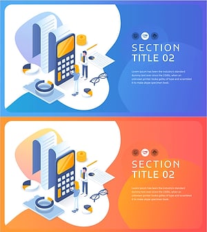 Data Analysis Illustration Template Section Slide 02 – Visual Storytelling for Business