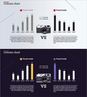 카메라 비교 경쟁 분석 슬라이드 - 신뢰를 바탕으로