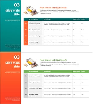 캠핑 아이소매트릭 프로젝트에 대한 고객 설문조사 슬라이드
