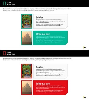 인도 여행 사업 목표 소개 – 그린 레드 테마