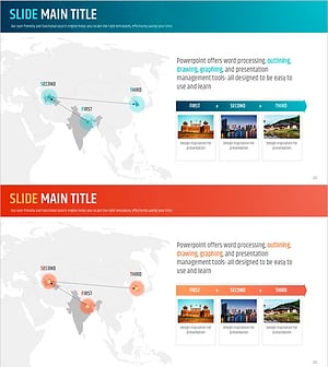 경유 계획 슬라이드 – 마케팅 전략 통합