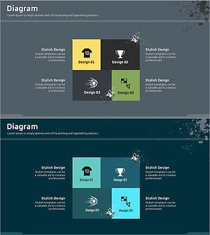 스퀘어 박스 연결 다이어그램 – 기술적 마케팅 전략