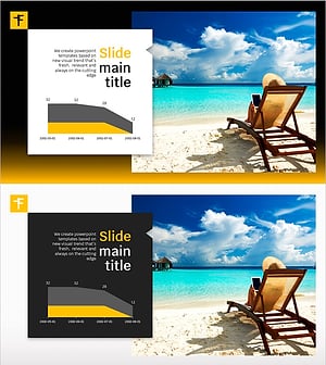 미니멀한 그래프 디자인으로 데이터 비교 – 하루를 즐기는 여유