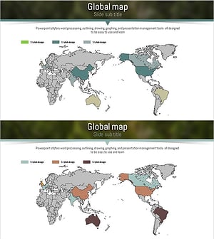 Map Showing Countries Carrying Out Environmental Protection Activities – Discover Globally