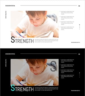SWOT Analysis for Education Strength Slides