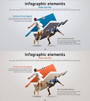 축구 매치 차별화 전략 PPT 슬라이드