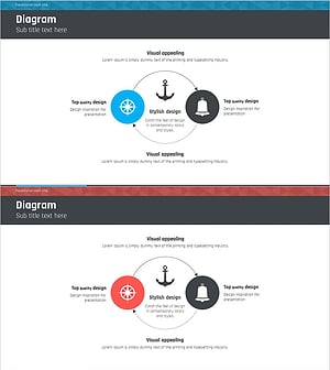 항해 여행 사업비전 다이어그램 – 미래 비전을 담다