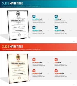 Award-winning Matters Presentation – Emphasized Professional Design